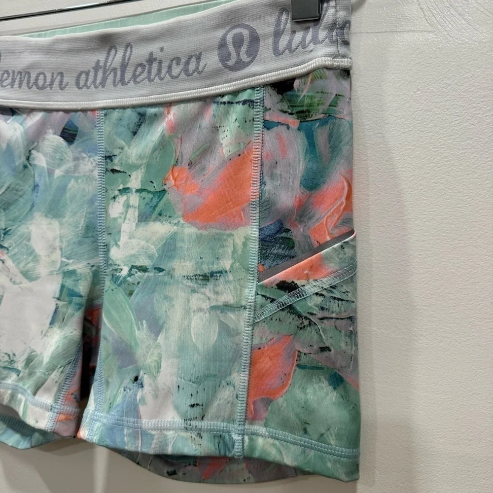 Lululemon What The Sport Shorts Full On Luxtreme Size 4